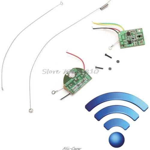 Remote 2CH Control 27MHZ Radio Channel Module Transmitter Receiver Board Antenna