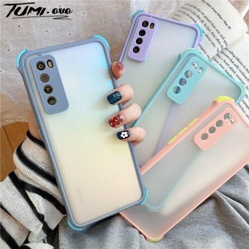 Luxury Camera Protector Shockproof Phone Case for Huawei P30 P40 Pro Y5 Y6 Y7 Y8 2020 Y9 Prime 2019 Honor 20 30 Mate 20 30 Cover