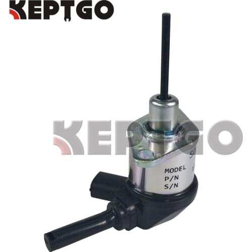 12V Fuel Shut Off Solenoid For Kubota D1503 D1703 D1803 1A021-60015 1A021-60016 1A021-60017