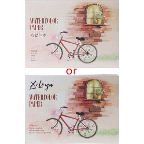 27RA 12Sheet A5/A6 Watercolor Sketchbook Paper for Drawing Painting Color Pencil Book