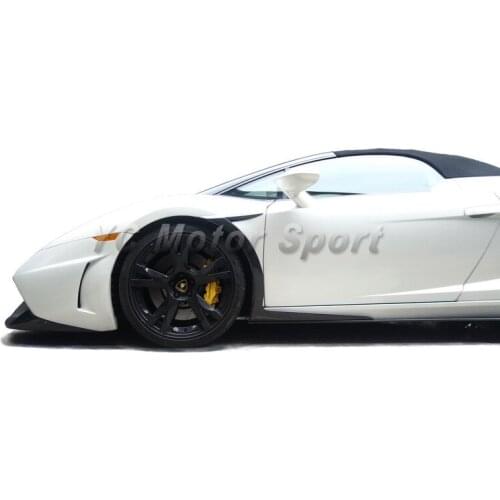 Car Accessories Carbon Fiber YC Design Style Front Fender Flare Fit For 2004-2008 LP540 550 560 570 Front Fender Flare