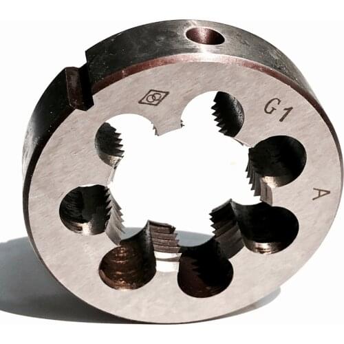 Free shipping 1PC HSS6542 made British Steel Pipe BSP machine Die G1"-11 pipe threading die for machine threading SS steel pipe