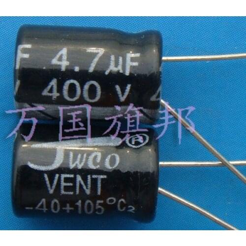 Free Delivery.All series electrolytic capacitors 400 V 4.7 - 4.7 uF ultrafiltration