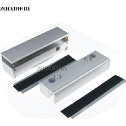 DC-12V Glass door electrolock frameless glass door lock ,Up and down Frameless Glass Door