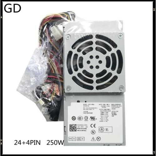 GD Original CN-0HY6D2 For Dell Optiplex 390 790 990 Power Server Power Supply 0HY6D2 D250AD-00 100% Tested Fast Ship