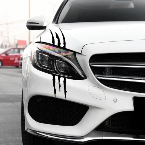 Cool Auto Sticker -Scratch Scar- Die Cut Decal Bumper Sticker For Windows, Cars, Trucks, Laptops 40cm*12cm