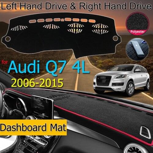 For Audi Q7 4L 2006~2015 Anti-Slip Mat Dashboard Cover Pad Sunshade Dashmat Protect Carpet Car Accessories S-line