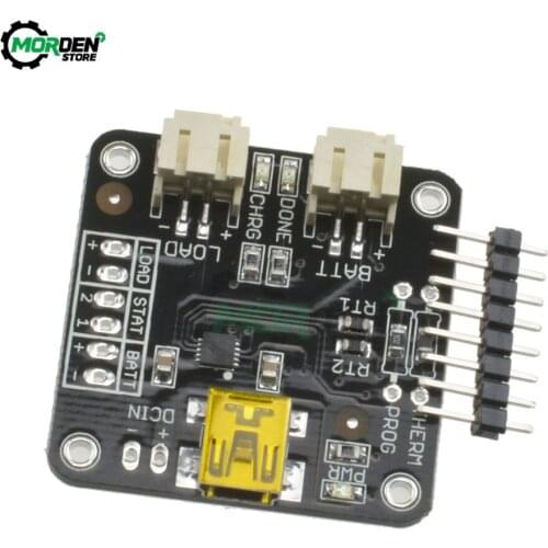 MCP73833 USB Lithium Ion Battery Charger Module 5V Linear Charging Lilon Lipo Controller Board 3.7/4.2V Automatico Protection