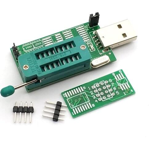 Ch341a 24 25 Reprogrammed Dvd Router Bi0 S Brush Multifunctional Usb Programmer