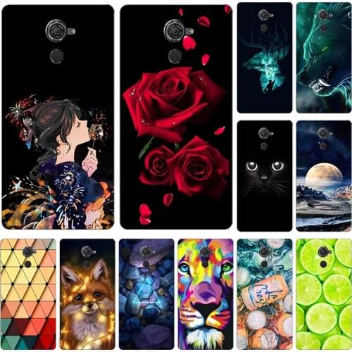 Fashion Printed Case for Vodafone Smart N8 VFD610 Cover Original Cute Printing Drawing soft silicone Phone Case