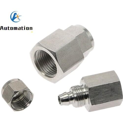 Fast twist 6mm 8mm 10mm 12mm Tube Pipe Fittings Female Threaded Stainless Steel SS 304