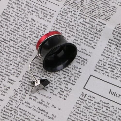 Clip-On Eye Glasses Loupe Jewelers Opti Magnifier Glasses Loupes Magnifying Lens for Watchmaker Jewelry Watch Repairing