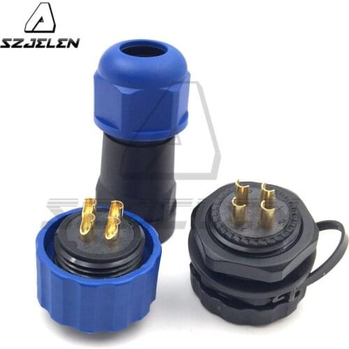 SD20TP-ZM ,Waterproof 4 pin Male Plug Female Socket connectors , industrial Automation Power Connectors, IP68