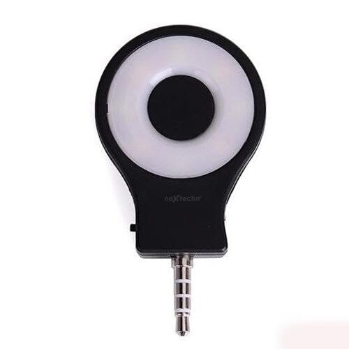 Selfie Fill-light, 3.5mm Jack Mini Portable Pocket 8 Leds Flash Selfie Fill-lig