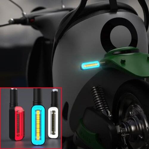 New Motorcycle LED Turn Signal DRL Lights Flowing Water Blinker Flashing Indicator