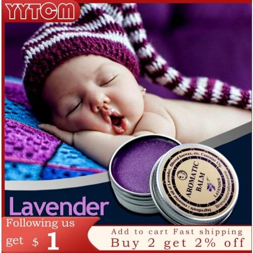 Thailand Help sleep Soothe Lavender aromatic balm insomnia relax aromatic Sleep balm Fragrances & Deodorants