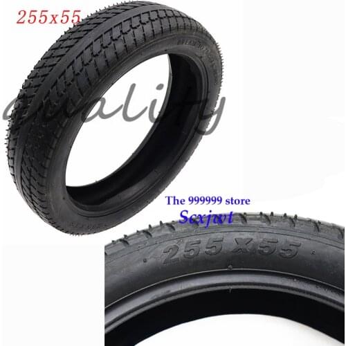 255*55 Inner and Outer Tyre 255X55 Pneumatic Tire for Childrens Tricycle, Baby Carriage Accessories