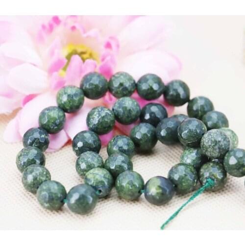 10mm Accessories Series Faceted Natural beads Round DIY stone Accessory Parts 15inch Jewelry making design wholesale Girls Gifts