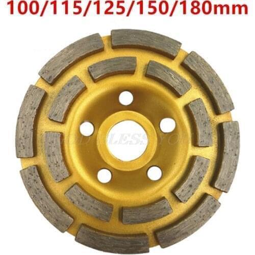 100/115/125/150/180mm Diamond Segment Grinding Wheel Cup Disc Grinder Concrete Granite Stone Cut Drop Shipping