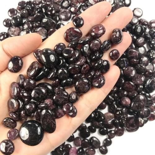 100g Natural Red Garnet Quartz Crystal Polished Stone Rock Gravel Gem Healing E04 Natural Stones and Minerals