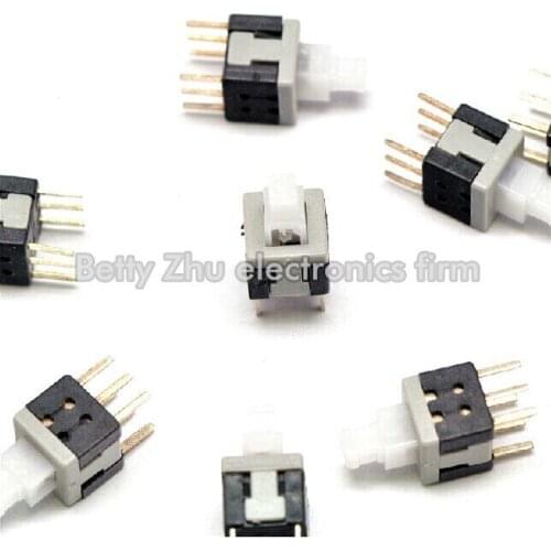 100PCS/LOT 5.8 * 5.8MM self-locking switch double / 6 feet