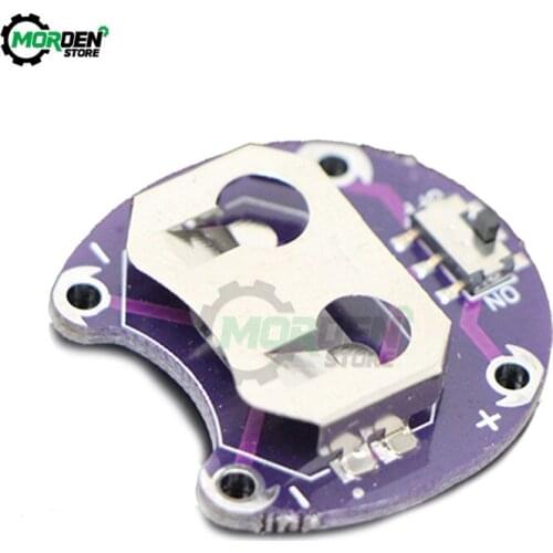 2Pcs LilyPad Coin Cell Battery Holder CR2032 Battery Mount Module For Arduino