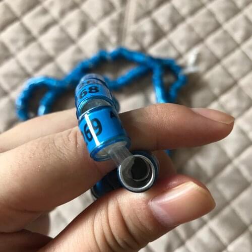 2020 pigeon ring Blue AU ARPU Bird ring 8mm DIAMETER 1000pcs/Lot