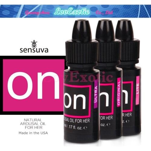 3 PCS American Original SENSUVA ON Arousal Oil, Clit Stimulation Tingling Oil, Libido & Climax Enhancer For Women Adult Product