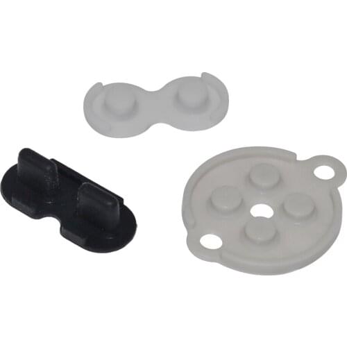 50sets For Nintendo NES Controller Conductive Rubber Buttons handle button conductive adhesive (three-piece set)