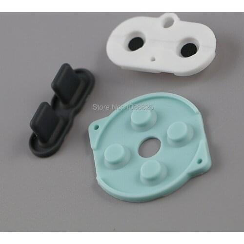 60SETS/LOT Rubber Conductive Buttons A-B D-pad for Game Boy Classic GBP Silicone Start Select Keypad