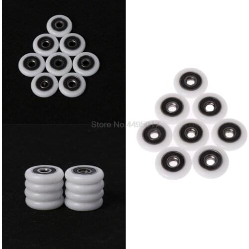 8 Pcs Bath cabinet roller wheel shower room accessories bearing roller wheel 5*23*5.7mm Su Sep08