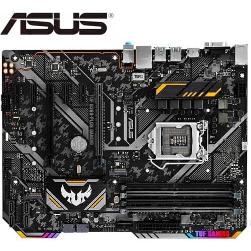 Used original mainboard for ASUS TUF B360-PLUS GAMING DDR4 LGA 1151 USB2.0 USB3.0 USB3.1 Desktop motherborad