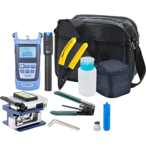 FTTH Fiber Optic Tool Kit Fiber 5km Visual Fault Locator Stripper