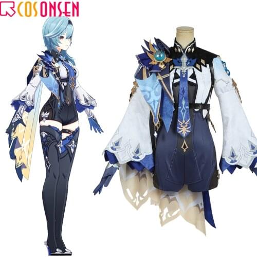 Genshin Impact Eula Cosplay Costume COSPLAYONSEN Eula Knights Outfits Full Set Custom Made