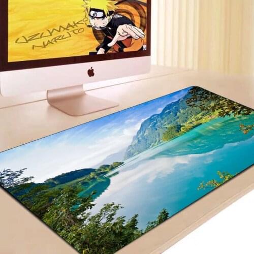 XGZ Landscape Game Mouse Pad Large Non-slip Mouse Pad Computer Board Keyboard Table Mat Suitable for Keyboard Peripherals CSGO