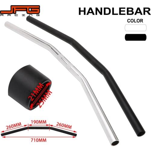 Motorcycle Universal 22MM 25MM Handlebar Drag Straight Bar For HONDA KAWASAKI YAMAHA SUZUKI Harley Chopper Bobber BMW DUCATI