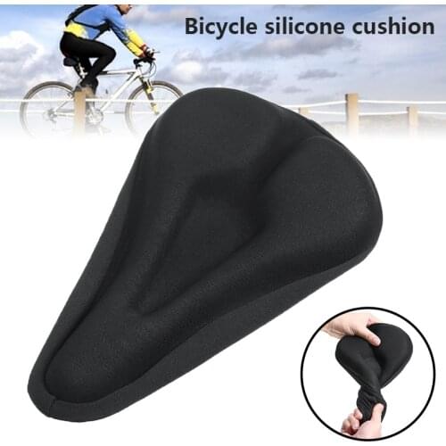 New 3D Soft Thickened Bicycle Seat Breathable Bicycle Saddle Seat Cover for Mountain Bike Bicycle Part Replace