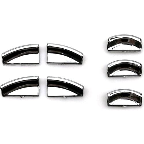 NEW-For Mercedes Benz ML GL W166 X166 C W204 E W212 GLK X204 Class Door Lift Button Stickers ABS Chrome Trim Accessories