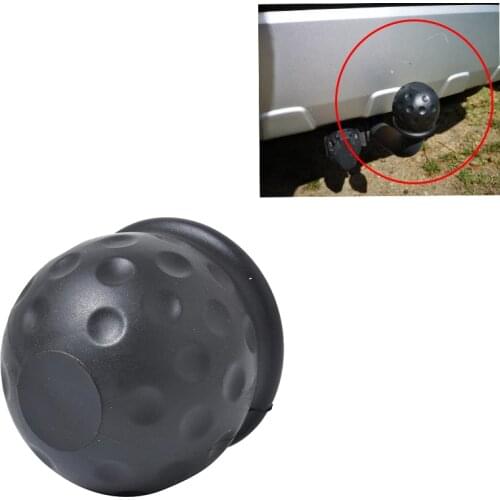 Plastic Rubber 50mm Towball Tow Ball Bar Cover Cap Protector Trailer Tow Ball Cover For Most Vehicles