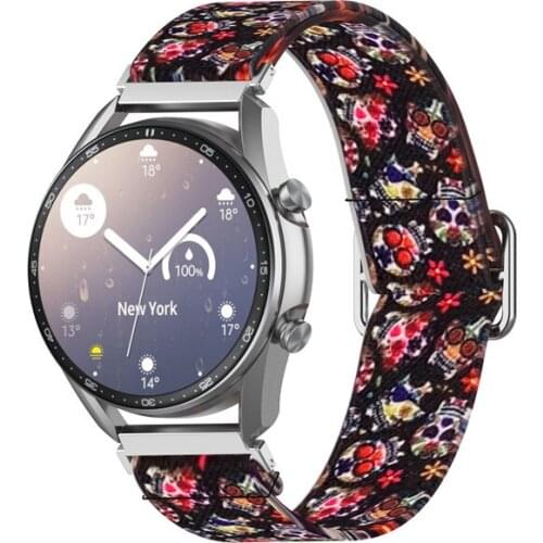 20 22mm Huawei watch GT-2-2e-pro Strap For Samsung Gear S3 S4 Nylon bracelet Galaxy Watch 3 4 46mm/42mm/Active 2 band