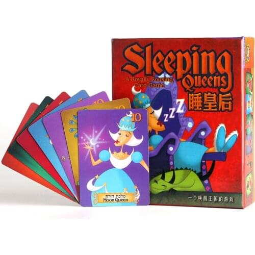 Sleeping Queens Queen ChildrenS Educational Toy Card Game Board Game Party Game Funny Kids Game Toys With English Instructions