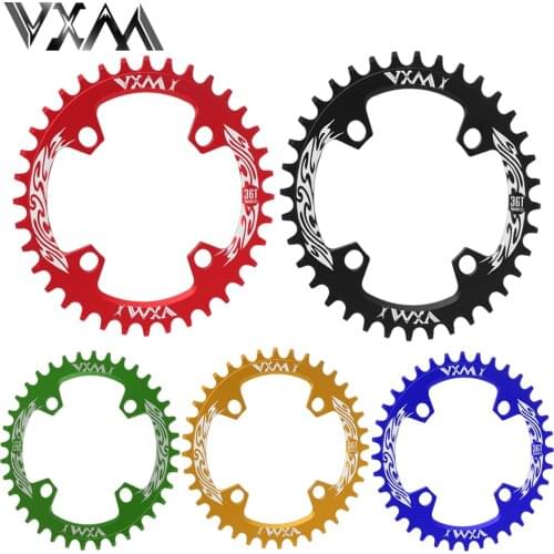 VXM Oval 94+96mm Chainwheel 32/34/36/38T MTB bike Chainring for ALIVIO M4000 M4050 NX GX X1 94BCD/96BCD crank Bicycle Parts