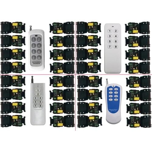 1000M Long Range AC220V 1CH Remote Control Light Switch Relay Output Radio Receiver Module +Transmitter Garage Door lamp/window