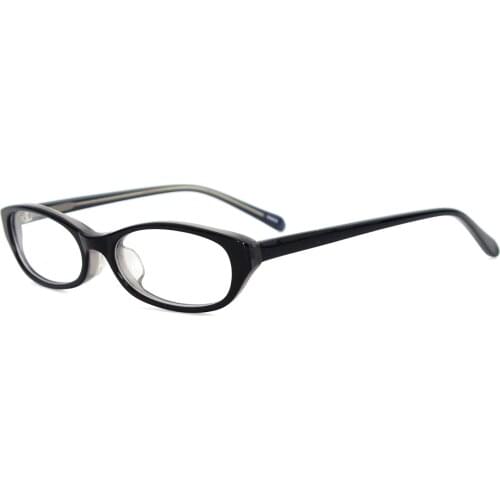 Acetate Plastic Full Frame Oval Prescription Spectacles Women Reading Glasses
