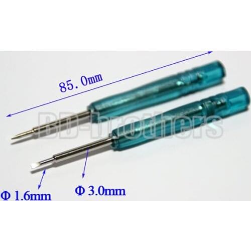 1.5mm High Magnetic Slot Type / Straight / Flathead Screwdriver Opening Tools for Cell Phone Samsung iPhone 1000pcs