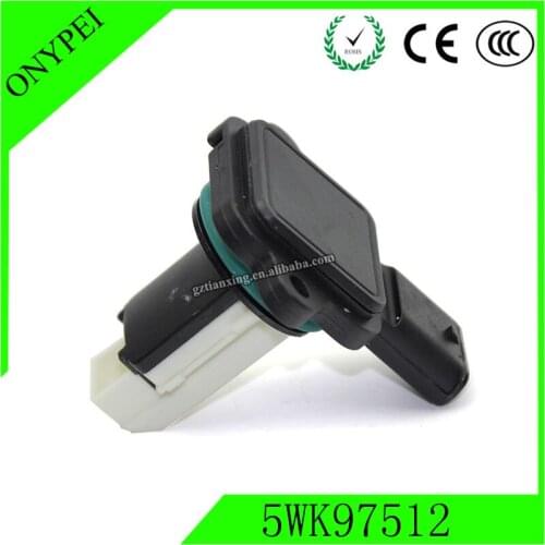 13627593624 Mass Air Flow Meter MAF Sensor For BMW 135i 335i 535i 640i 740i X3 X5 X6 5WK97512 5WK97512Z 1362 7593624-02
