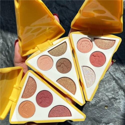 4 Color Shimmer Matte Glitter Eyeshadow Palette Pearlescent Diamond Eyeshadow Pallete Pigmened Metallic Make Up Palette Cosmetic