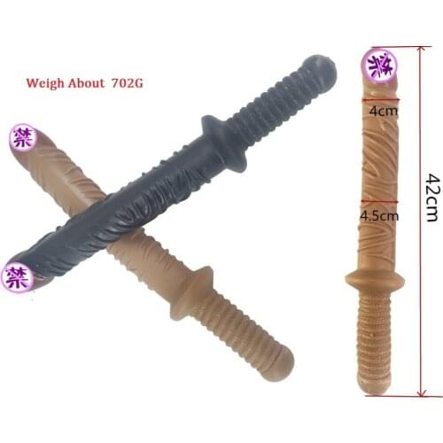 420mm length silicone butt plug anal plug Sex Toy for couples adult game