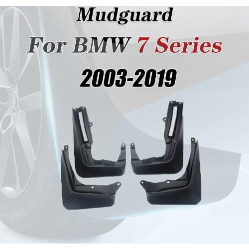 Mudguards For BMW 7Series E65 E67 F01 F02 2003 ~ 2020 Over Fender Mud Flaps splash Guards Car Splash Accessories 2018 2015 2010