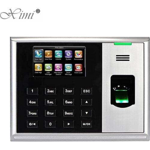 Good Quality ZK S30 Fingerprint TCPIP USB Password Office Time Clock Employee Recorder Device Biometric Time Attendance System